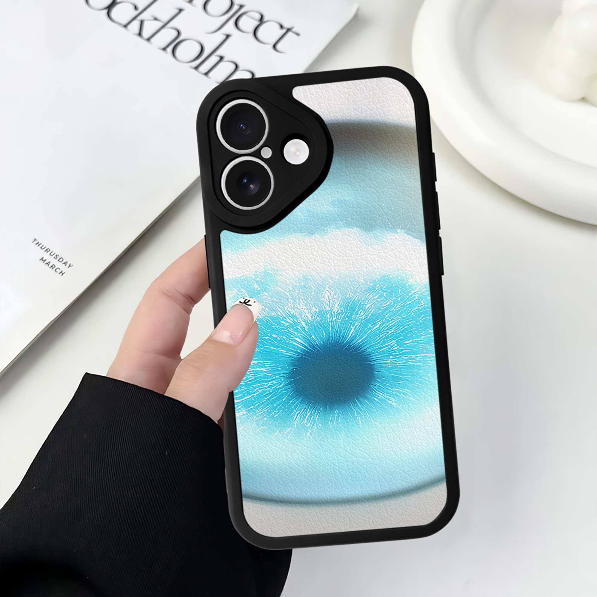 （画像用） SPY×FAMILY间谍家家酒 【iPhone 16シリーズ対応】シリコンスマホケース（レザー調） 材質：シリコン